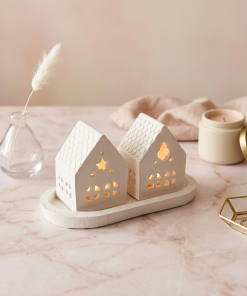 Dekoratif Ev Tipi Mumluk (İçi Boş)