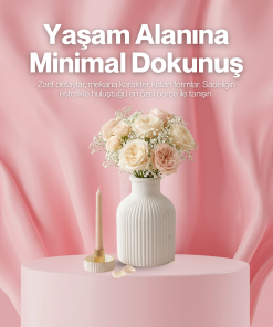 Dekoratif Vazo Tekli